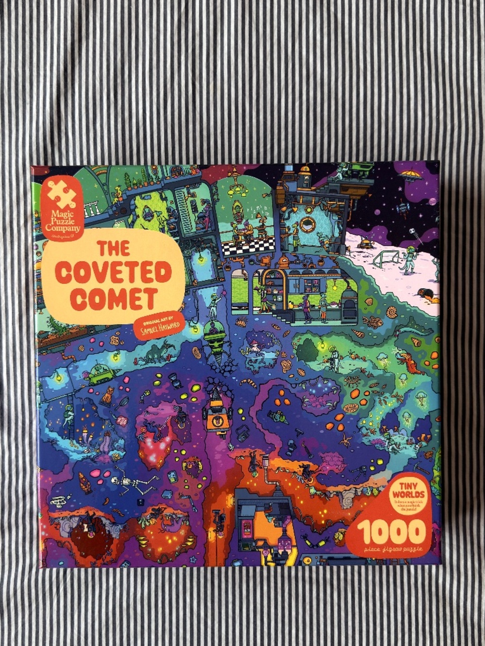 1000 piece Magic Puzzle Company "The Coveted Comet" jigsaw puzzle